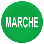  capsule BP flush 'MARCHE' vert 