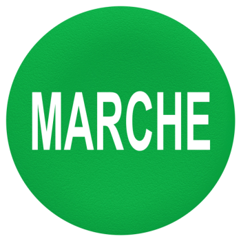  capsule BP flush 'MARCHE' vert 