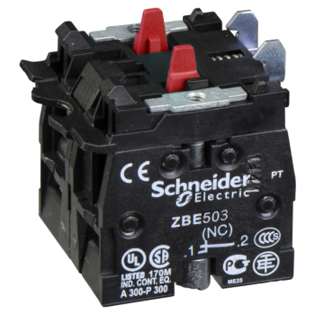  BLOC CONTACTS 2 NO POUR F 