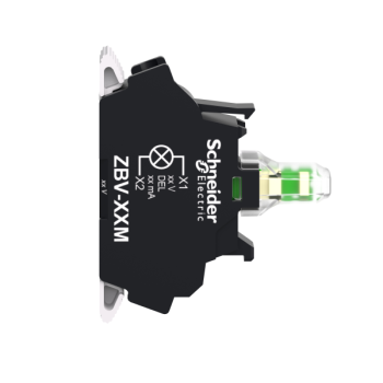  Bloc lum. LED int. vert 24V 