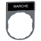  Porte-�tiquette plat 30x40 