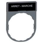  Porte-�tiquette plat 30x40 