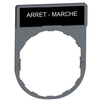  Porte-�tiquette plat 30x40 