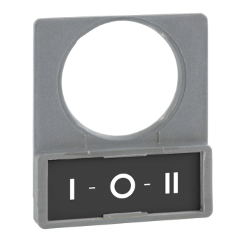  Porte-�tiquette plat 30x40 gri 