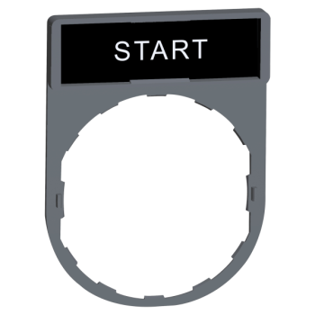  Porte-�tiquette plat 30x40 