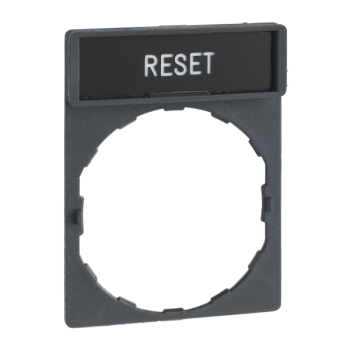  Porte �tiquettes RESET 