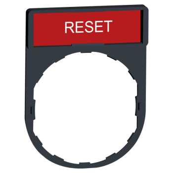  Porte �tiquettes RESET 