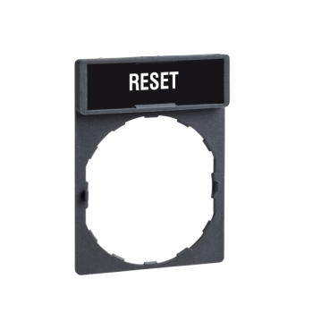  Porte �tiquettes RESET 