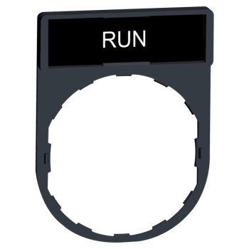  Porte �tiquettes RUN 