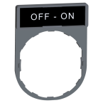  Porte-�tiquette plat 30x40 