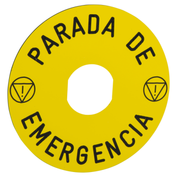  ETIQUETTE ARRET URGENCE 