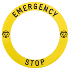  EMERGENCY STOP LEGEND D90 