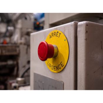  ETIQUETTE JAUNE ARRET D U 