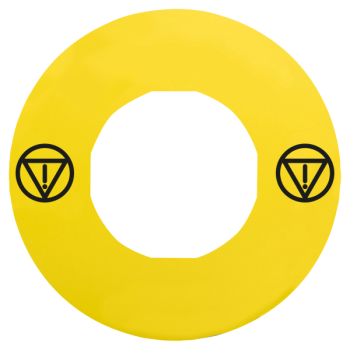  ETIQUETTE CIRCULAIRE JAUN 