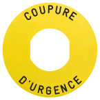  ETIQUETTE CIRCULAIRE JAUN 