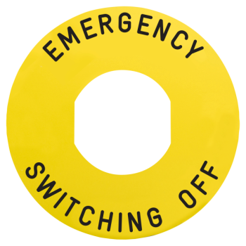  ETIQUETTE CIRCULAIRE JAUN 