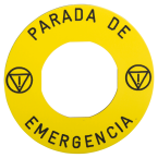  ETIQUETTE JAUNE PARADA DE 