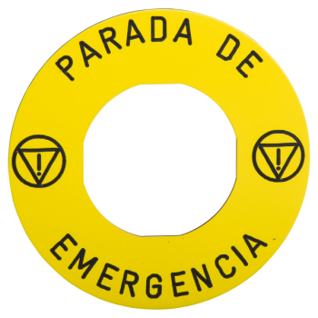  ETIQUETTE JAUNE PARADA DE 