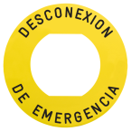  ETIQUETTE DESCONEXION DE 