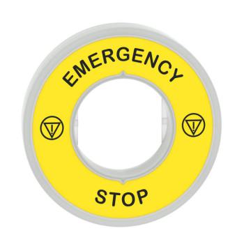  Etiquette lumineuse O60 24V 