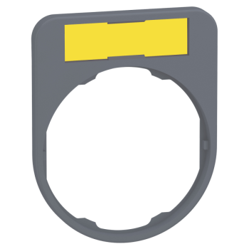  Porte-�tiquette plat 40x50 gri 