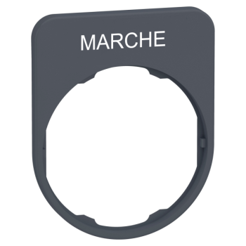  PLAQUE SIGNALETIQUE 40X50 MM 