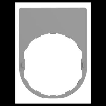  Porte-�tiquette plat 30x40 