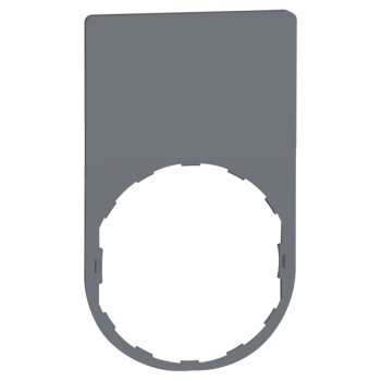  LGNDPLATE 30x50 2ROW-BLNK 